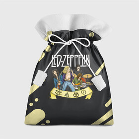 Подарочный 3D мешок с принтом LED ZEPPELIN | ЛЕД ЗЕППЕЛИН (Z) в Белгороде, 100% полиэстер | Размер: 29*39 см | Тематика изображения на принте: led zeppelin | rock | джимми пейдж | зепеллин | зеппелин | лед зеппелин | рок
