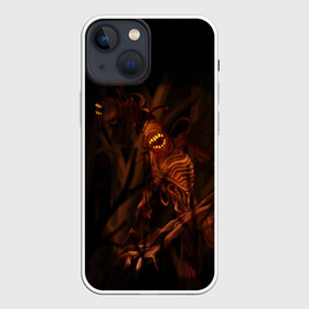 Чехол для iPhone 13 mini с принтом СИРЕНОГОЛОВЫЙ (SIREN HEAD) в Белгороде,  |  | siren head | гуманоид | игра | монстр | сиреноголовый | существо | хоррор