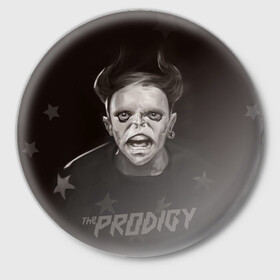 Значок с принтом Keith Flint | THE PRODIGY (Z) в Белгороде,  металл | круглая форма, металлическая застежка в виде булавки | keith charles flint | prodigy | the prodigy | альтернативный дэнс | бигбит | брейкбит | кит флинт | лиам хоулетт | максим реалити | продиги | продиджи | продиди | техно | электроник рок | электропанк