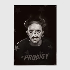 Постер с принтом Keith Flint | THE PRODIGY (Z) в Белгороде, 100% бумага
 | бумага, плотность 150 мг. Матовая, но за счет высокого коэффициента гладкости имеет небольшой блеск и дает на свету блики, но в отличии от глянцевой бумаги не покрыта лаком | keith charles flint | prodigy | the prodigy | альтернативный дэнс | бигбит | брейкбит | кит флинт | лиам хоулетт | максим реалити | продиги | продиджи | продиди | техно | электроник рок | электропанк