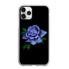 Чехол для iPhone 11 Pro Max матовый с принтом Сапфировая роза в Белгороде, Силикон |  | Тематика изображения на принте: rose | лазурная | роза | сапфир | сапфировая | сапфировый | цветок | цветочек | цветочки | цветы