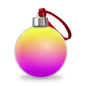 Ёлочный шар с принтом Яркий рассвет в Белгороде, Пластик | Диаметр: 77 мм | градиент | желтый | перелив | переход | рассвет | розовый | сереневый | сиреневый | солнце | феолетовый | фиолетовый | цвета | яркий