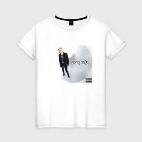 Женская футболка хлопок с принтом Платина - Sosa Muzik в Белгороде, 100% хлопок | прямой крой, круглый вырез горловины, длина до линии бедер, слегка спущенное плечо | platina | trap | русский рэп | соса мьюзик | трэп