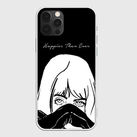 Чехол для iPhone 12 Pro Max с принтом Happier Than Ever, Билли Айлиш в Белгороде, Силикон |  | be | billie eilish | happier than ever | pop art | билли айлиш | инди поп | музыка