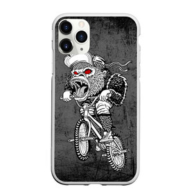 Чехол для iPhone 11 Pro матовый с принтом Junk Ride в Белгороде, Силикон |  | bike | bmx | gorilla | mtb | ride | бэм | вело | велосипед | велоспорт | горилла | поездка