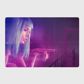Магнитный плакат 3Х2 с принтом Blade Runner знаменитый кадр в Белгороде, Полимерный материал с магнитным слоем | 6 деталей размером 9*9 см | blade runner 2049 | cyberpunk | future | hologram | neon | ryan gosling | бегущий по лезвию 2049 | будущее | голограмма | киберпанк | неон | райан гослинг | фильмы