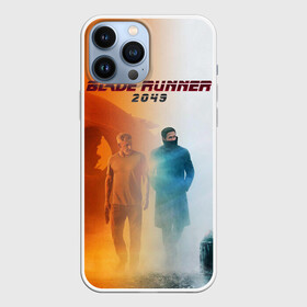 Чехол для iPhone 13 Pro Max с принтом Рик Декард и Кей BR2049 в Белгороде,  |  | blade runner 2049 | cyberpunk | future | harrison ford | hologram | k | neon | rick decard | ryan gosling | бегущий по лезвию 2049 | будущее | голограмма | кей | киберпанк | неон | райан гослинг | рик декард | фильмы | харрисон форд