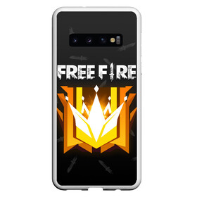 Чехол для Samsung Galaxy S10 с принтом Free Fire | Фри фаер в Белгороде, Силикон | Область печати: задняя сторона чехла, без боковых панелей | ff | free fire | freefire | garena | grand master | master | гарена | гранд мастер | грандмастер | лига | мастер | нож | ножи | паттерн | текстура | фре фаер | фри фаер | фри файр | фрифайр | фф