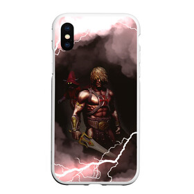 Чехол для iPhone XS Max матовый с принтом HE-MAN и ORKO | Masters of the Universe (Z) в Белгороде, Силикон | Область печати: задняя сторона чехла, без боковых панелей | he man | masters of the universe | mult | orka | orko | she ra | властелины вселенной | мульт | мультфильм | орка | орко | хи ман | хи мен | хи мэн