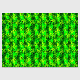 Поздравительная открытка с принтом Неоновый полосатый узор  в Белгороде, 100% бумага | плотность бумаги 280 г/м2, матовая, на обратной стороне линовка и место для марки
 | бабочки | вертикальные полосы | зеленый | летний | неоновый | неоновый зеленый | современный | яркий узор