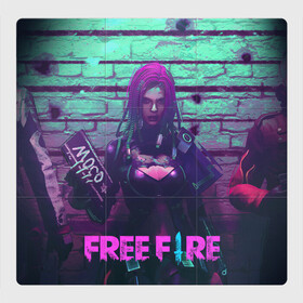 Магнитный плакат 3Х3 с принтом FREE FIRE в Белгороде, Полимерный материал с магнитным слоем | 9 деталей размером 9*9 см | ff | free fire | game | gamer | games | garena | hacker | pro gamer | гарена | гексагон | игра | текстура | фри фаер | фф | хакер