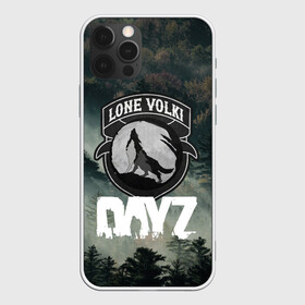 Чехол для iPhone 12 Pro с принтом LONE VOLKI | DAYZ (Z) в Белгороде, силикон | область печати: задняя сторона чехла, без боковых панелей | apocalypse | arma 2 | dayz | game | survival horror | zombie | апокалипсис | арма | арма 2 | дейзи | зомби | зомби апокалипсисом | игра | мертвецы | симулятор выживания | ходячик мертвецы