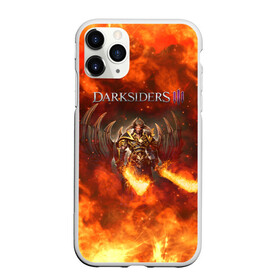 Чехол для iPhone 11 Pro матовый с принтом Darksiders 3 | Гнев Войны 3 (Z) в Белгороде, Силикон |  | azrael | darksiders | darksiders 3 | griever | silitha | tiamat | ulthane | vulgrim | wrath of war | всадник апокалипсиса | гнев войны | обугленный совет | руина | ультэйн | чёрный молот