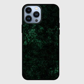 Чехол для iPhone 13 Pro Max с принтом Темно зеленый мраморный узор в Белгороде,  |  | Тематика изображения на принте: абстрактный | велюровый | зеленый | каменный | мрамор | современный | текстура камня | темный зеленый