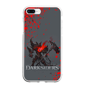 Чехол для iPhone 7Plus/8 Plus матовый с принтом Darksiders | Гнев Войны (Z) в Белгороде, Силикон | Область печати: задняя сторона чехла, без боковых панелей | azrael | darksiders | darksiders 2 | darksiders 3 | griever | silitha | tiamat | ulthane | vulgrim | wrath of war | всадник апокалипсиса | гнев войны | обугленный совет | руина | ультэйн | чёрный молот