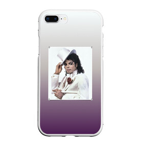 Чехол для iPhone 7Plus/8 Plus матовый с принтом Майкл Джексон навсегда в Белгороде, Силикон | Область печати: задняя сторона чехла, без боковых панелей | forever young | michael jackson | король | майкл джексон | поп музыка