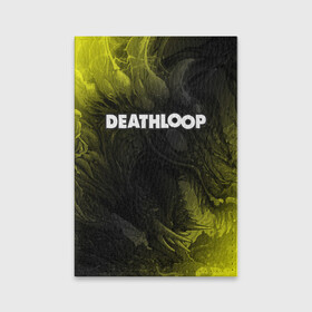 Обложка для паспорта матовая кожа с принтом Deathloop - Hyperbeast в Белгороде, натуральная матовая кожа | размер 19,3 х 13,7 см; прозрачные пластиковые крепления | Тематика изображения на принте: death | deathloop | game | games | hyperbeast | loop | дэслуп | дэт | дэтлуп | знак | игра | игры | лого | луп | мертвая | пелтя | символ