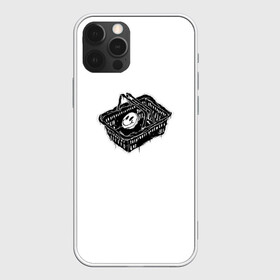 Чехол для iPhone 12 Pro с принтом Face Off - Smile  в Белгороде, силикон | область печати: задняя сторона чехла, без боковых панелей | face off | smile | большие картинки | корзина | потеки | стикеры