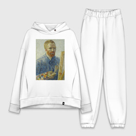 Женский костюм хлопок Oversize с принтом Ван Гог, автопортрет в Белгороде,  |  | art | portrait | van gogh | vincent van gogh | абстракционизм | арт | ван гог | винсент ван гог | импрессионизм | искусство | исторические личности | картина | картины маслом | краски | мольберт | портрет | рисунок