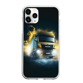 Чехол для iPhone 11 Pro Max матовый с принтом Man Leon в Белгороде, Силикон |  | man | man truck | man грузовик | truck | trucks | грузовик | грузовики | дальнобои | дальнобой | дальнобойщик | мен | мен грузовик | фура | фуры
