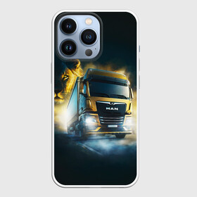 Чехол для iPhone 13 Pro с принтом Man Leon в Белгороде,  |  | man | man truck | man грузовик | truck | trucks | грузовик | грузовики | дальнобои | дальнобой | дальнобойщик | мен | мен грузовик | фура | фуры