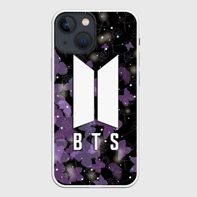 Чехол для iPhone 13 mini с принтом BTS BUTTERFLIES | БАБОЧКИ в Белгороде,  |  | bts | j pop | jhope | jimin | jin | jungkook | kpop | music | nct | pop | pop idols | suga | v | айдолы | бтс | идолы | к поп | корейская музыка | нст | поп | попса | чимин