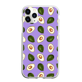 Чехол для iPhone 11 Pro матовый с принтом Авокадо паттерн в Белгороде, Силикон |  | avocado | авокадо | авокадо паттерн | авокадо с косточкой | еда | зеленый | косточка | овощ | орнамент | паттерн | полезное питание | узор | фиолетовый