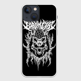 Чехол для iPhone 13 mini с принтом Baby Metal Wolf в Белгороде,  |  | alternative | baby metal | babymetal | metall | music | rock | альтернатива | каваий метал | металл | моа кикути | музыка | рок | судзука накамото | юи мидзуно