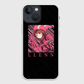 Чехол для iPhone 13 mini с принтом LLENN Карэн Кохируимаки в Белгороде,  |  | alternative | gun gale online | karen kohiruimaki | llenn | pink devil | sword art online | альтернативная «призрачная пуля» | карэн кохируимаки | мастера меча онлайн