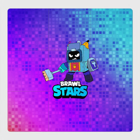 Магнитный плакат 3Х3 с принтом Ash Brawl Stars Эш  в Белгороде, Полимерный материал с магнитным слоем | 9 деталей размером 9*9 см | ash | brawl | brawl stars | brawlstars | brawl_stars | аш | бравл | бравлстарс | эш