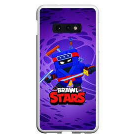 Чехол для Samsung S10E с принтом Ninja Ash Brawl Stars Эш  в Белгороде, Силикон | Область печати: задняя сторона чехла, без боковых панелей | Тематика изображения на принте: ash | brawl | brawl stars | brawlstars | brawl_stars | аш | бравл | бравлстарс | эш