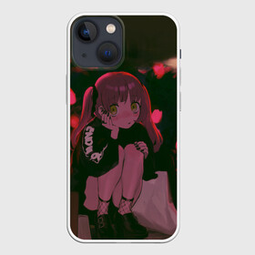 Чехол для iPhone 13 mini с принтом Аниме девушка в Белгороде,  |  | anime | girl | japan | japanese | аниме | девушка | япония