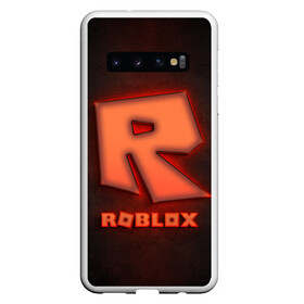 Чехол для Samsung Galaxy S10 с принтом ROBLOX NEON RED в Белгороде, Силикон | Область печати: задняя сторона чехла, без боковых панелей | neon | roblox | игра | компьютерная игра | логотип | неон | онлайн | онлайн игра | роблакс | роблокс