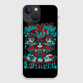 Чехол для iPhone 13 mini с принтом Blue BabyMetal в Белгороде,  |  | alternative | baby metal | babymetal | metall | music | rock | альтернатива | каваий метал | металл | музыка | рок