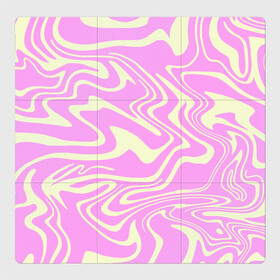 Магнитный плакат 3Х3 с принтом Лолипоп абстракция в Белгороде, Полимерный материал с магнитным слоем | 9 деталей размером 9*9 см | pewpiepie | абстракция | карамель | карамель на палочке | летний принт | лолипоп | нежные краски | пастельные цвета | розовый | яркий