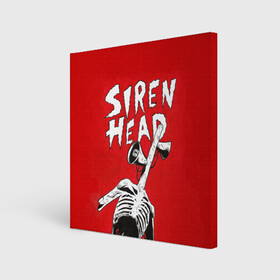 Холст квадратный с принтом Red Siren Head в Белгороде, 100% ПВХ |  | games | monster | siren head | игры | лес | монстр | сирена | сиреноголовый | страшилка | ужастик | хоррор