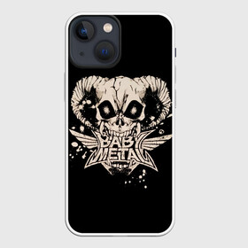 Чехол для iPhone 13 mini с принтом BabyMetal в челюстях демона в Белгороде,  |  | alternative | baby metal | babymetal | demon | metall | music | rock | альтернатива | демон | каваий метал | металл | музыка | рок | череп