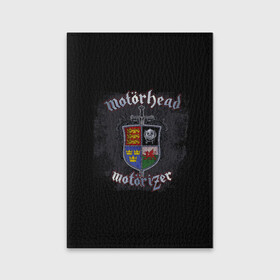 Обложка для паспорта матовая кожа с принтом Shield of Motorhead в Белгороде, натуральная матовая кожа | размер 19,3 х 13,7 см; прозрачные пластиковые крепления | alternative | metall | motorhead | music | rock | альтернатива | металл | моторхед | моторхэд | музыка | рок