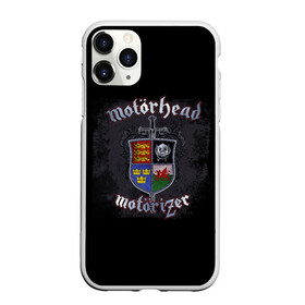 Чехол для iPhone 11 Pro матовый с принтом Shield of Motorhead в Белгороде, Силикон |  | Тематика изображения на принте: alternative | metall | motorhead | music | rock | альтернатива | металл | моторхед | моторхэд | музыка | рок