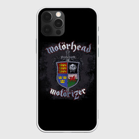 Чехол для iPhone 12 Pro с принтом Shield of Motorhead в Белгороде, силикон | область печати: задняя сторона чехла, без боковых панелей | alternative | metall | motorhead | music | rock | альтернатива | металл | моторхед | моторхэд | музыка | рок