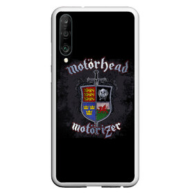 Чехол для Honor P30 с принтом Shield of Motorhead в Белгороде, Силикон | Область печати: задняя сторона чехла, без боковых панелей | alternative | metall | motorhead | music | rock | альтернатива | металл | моторхед | моторхэд | музыка | рок