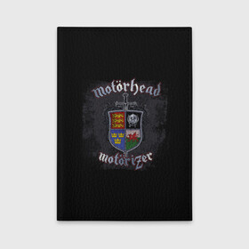 Обложка для автодокументов с принтом Shield of Motorhead в Белгороде, натуральная кожа |  размер 19,9*13 см; внутри 4 больших “конверта” для документов и один маленький отдел — туда идеально встанут права | alternative | metall | motorhead | music | rock | альтернатива | металл | моторхед | моторхэд | музыка | рок