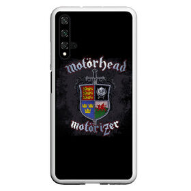 Чехол для Honor 20 с принтом Shield of Motorhead в Белгороде, Силикон | Область печати: задняя сторона чехла, без боковых панелей | alternative | metall | motorhead | music | rock | альтернатива | металл | моторхед | моторхэд | музыка | рок