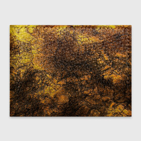 Обложка для студенческого билета с принтом Желто-черная текстура камня  в Белгороде, натуральная кожа | Размер: 11*8 см; Печать на всей внешней стороне | Тематика изображения на принте: вулканический | желтый | камень | модный | мрамор | мраморный узор | текстура камня | черный мрамор