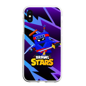 Чехол для iPhone XS Max матовый с принтом Ash Brawl Stars Эш  в Белгороде, Силикон | Область печати: задняя сторона чехла, без боковых панелей | Тематика изображения на принте: ash | brawl | brawl stars | brawlstars | brawl_stars | аш | бравл | бравлстарс | эш