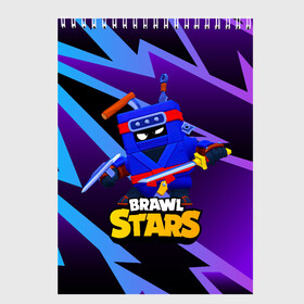 Скетчбук с принтом Ash Brawl Stars Эш  в Белгороде, 100% бумага
 | 48 листов, плотность листов — 100 г/м2, плотность картонной обложки — 250 г/м2. Листы скреплены сверху удобной пружинной спиралью | Тематика изображения на принте: ash | brawl | brawl stars | brawlstars | brawl_stars | аш | бравл | бравлстарс | эш