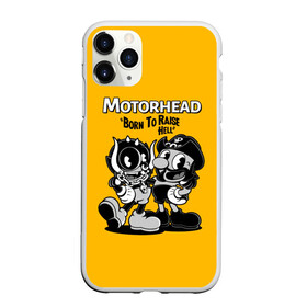Чехол для iPhone 11 Pro матовый с принтом Motorhead x Cuphead в Белгороде, Силикон |  | alternative | cuphead | metall | motorhead | music | rock | альтернатива | капхэд | лемми | металл | моторхед | моторхэд | музыка | рок