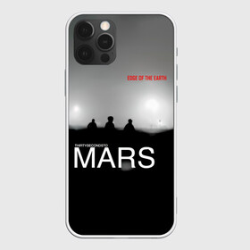 Чехол для iPhone 12 Pro с принтом Thirty Seconds to Mars - Edge of the Earth в Белгороде, силикон | область печати: задняя сторона чехла, без боковых панелей | 30 seconds to mars | 30 секунд до марса | 30 фстм | 30stm | 30сдм | jared leto | rock band | thirty seconds to mars | альтернативный | гранж | джаред лето | нео | пост | прогрессивный | рок группа | фети секондс ту марс | хард | шеннон