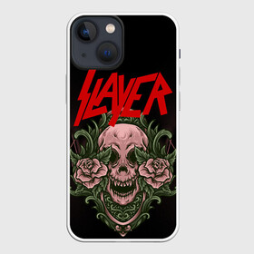 Чехол для iPhone 13 mini с принтом SLAYER | УБИЙЦА (Z) в Белгороде,  |  | rock | slayer | грув метал | джеф ханнем | керри кинг | ню метал | рок | трэш метал