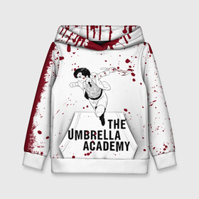 Детская толстовка 3D с принтом Number 5 | The Umbrella Academy (Z) в Белгороде, 100% полиэстер | двухслойный капюшон со шнурком для регулировки, мягкие манжеты на рукавах и по низу толстовки, спереди карман-кенгуру с мягким внутренним слоем | 5 | dark horse comics | netflix | number 5 | the umbrella academy | umbrella | академия амбрелла | комикс | комильфо | номер 5 | реджинальд харгривз | харгривз | хэйзел